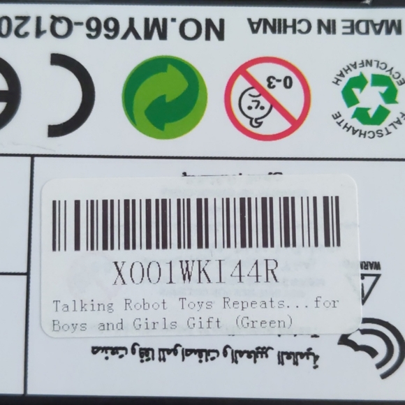 🍀NIB 🤖 Interactive Mini Robot Toy - Picture 10 of 10